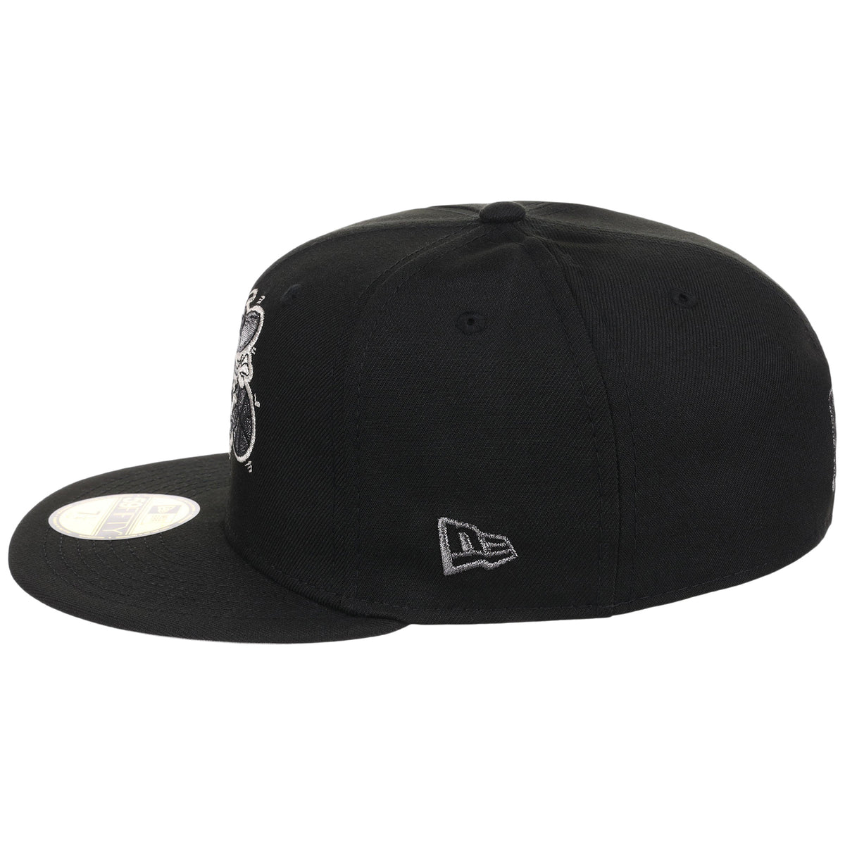 Charlotte Hornets NBA Liquid Titanium New Era 59FIFTY