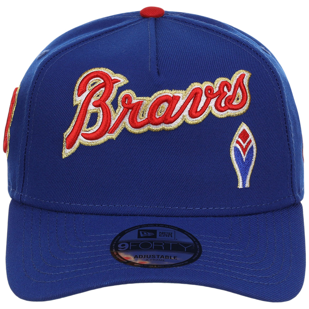Atlanta Braves Coop Script Atlanta Crown the City New Era 9FORTY