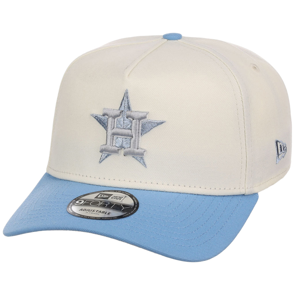 Houston Astros MLB Chrome x Sky FASHION CORE New Era 9FORTY A-Frame
