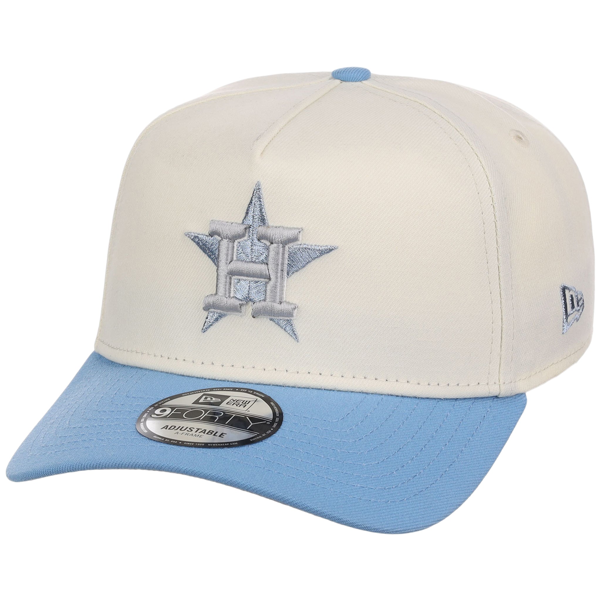 Houston Astros MLB Chrome x Sky FASHION CORE New Era 9FORTY A-Frame