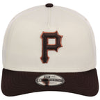 Pittsburgh Pirates MLB Chrome x Burnt Wood FASHION CORE New Era 9FORTY A-Frame
