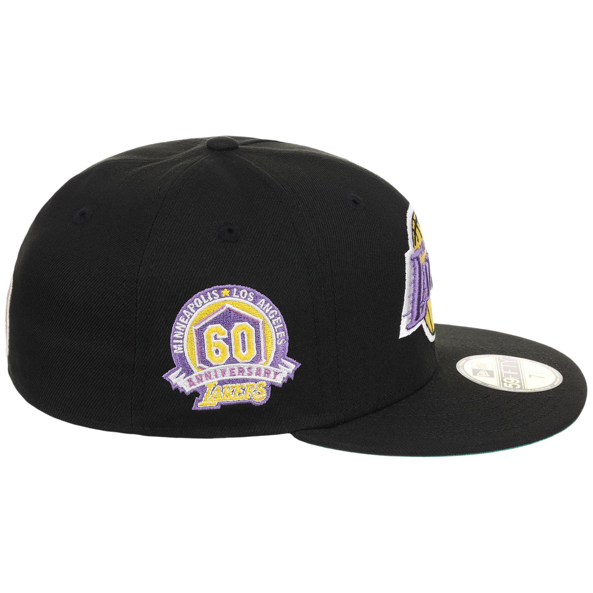 Los Angeles Lakers NBA Black Dome New Era 59FIFTY