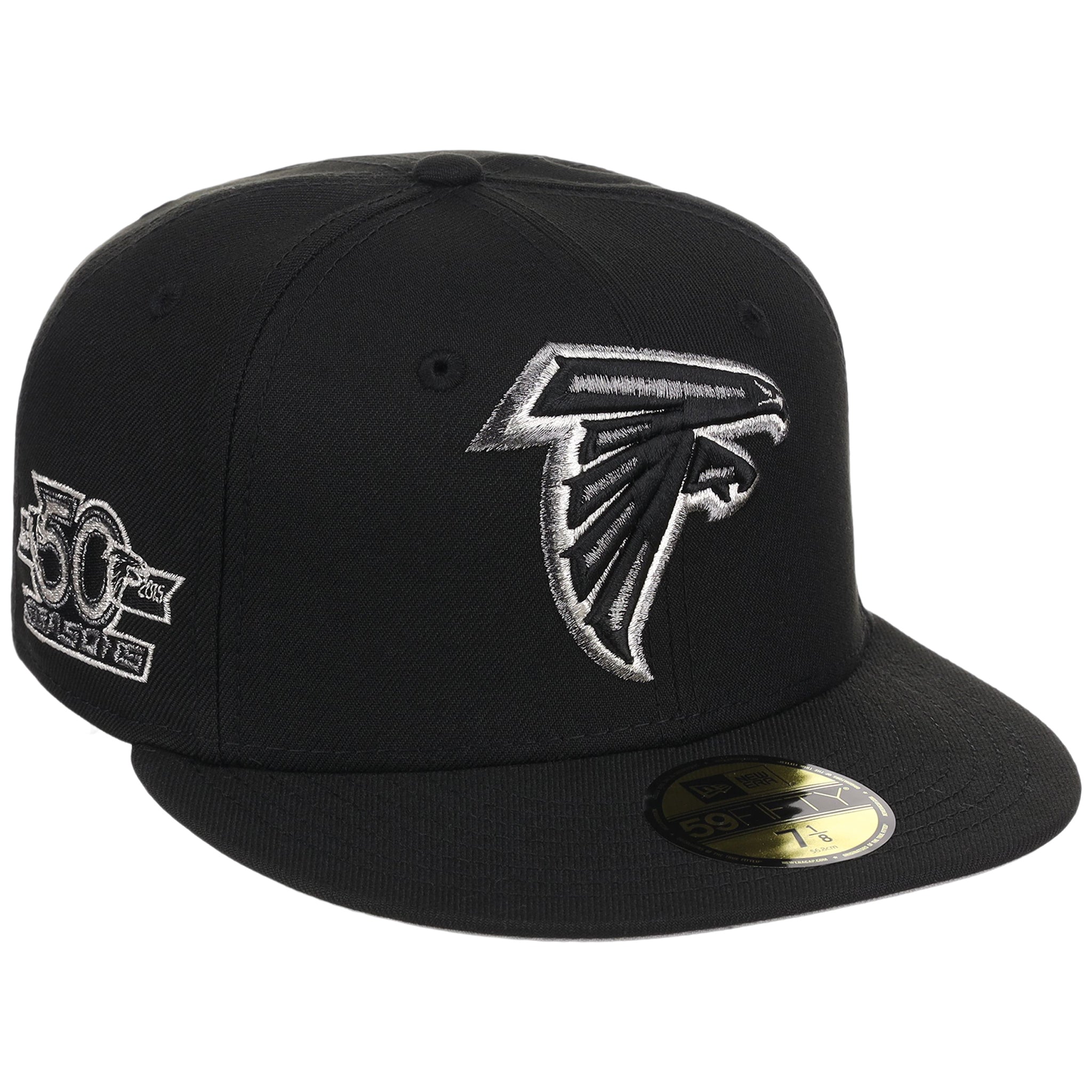 Atlanta Falcons NFL Liquid Titanium New Era 59FIFTY