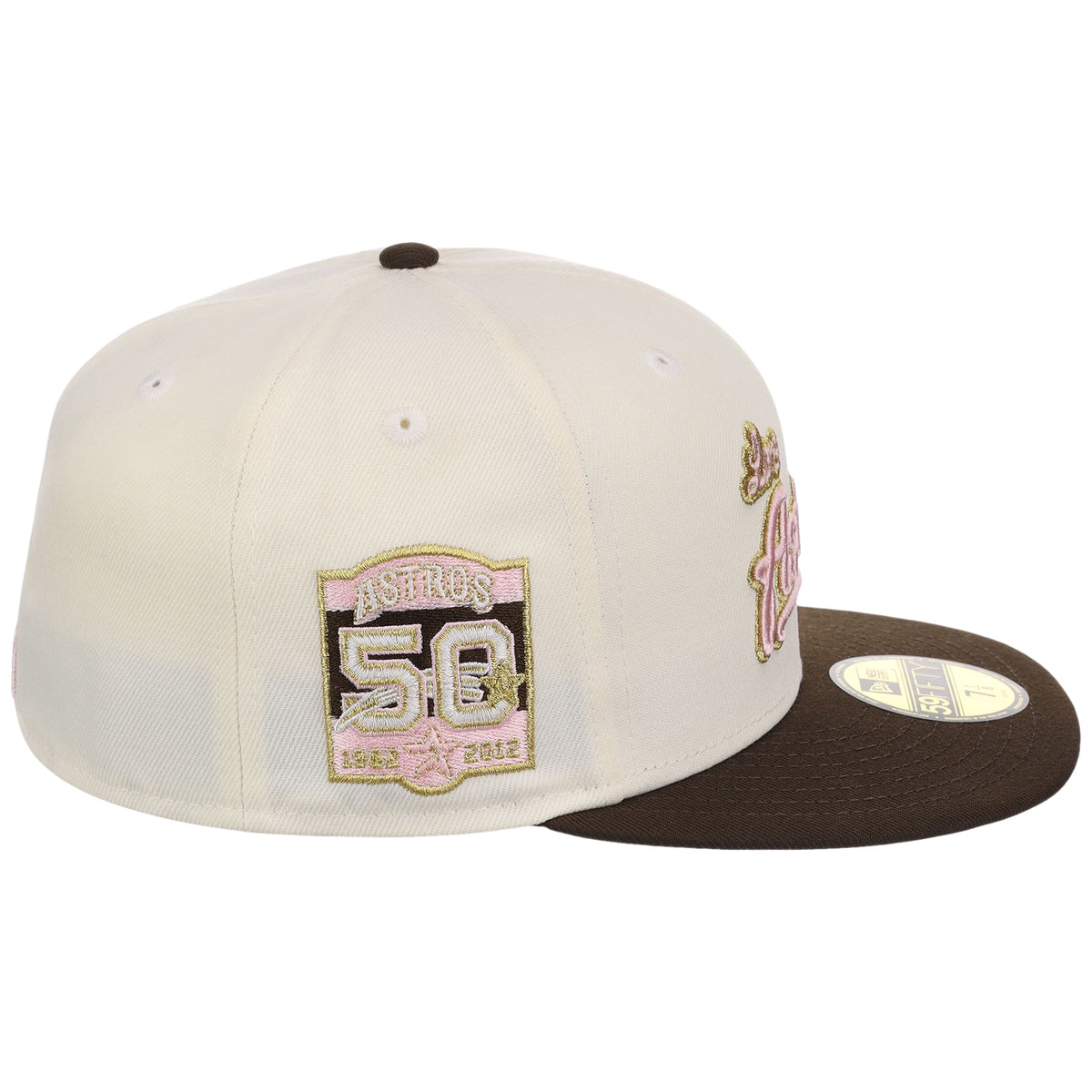 Houston Astros Julieta 2.0 'The Chapters' New Era 59FIFTY Collection (Chrome/Brown)