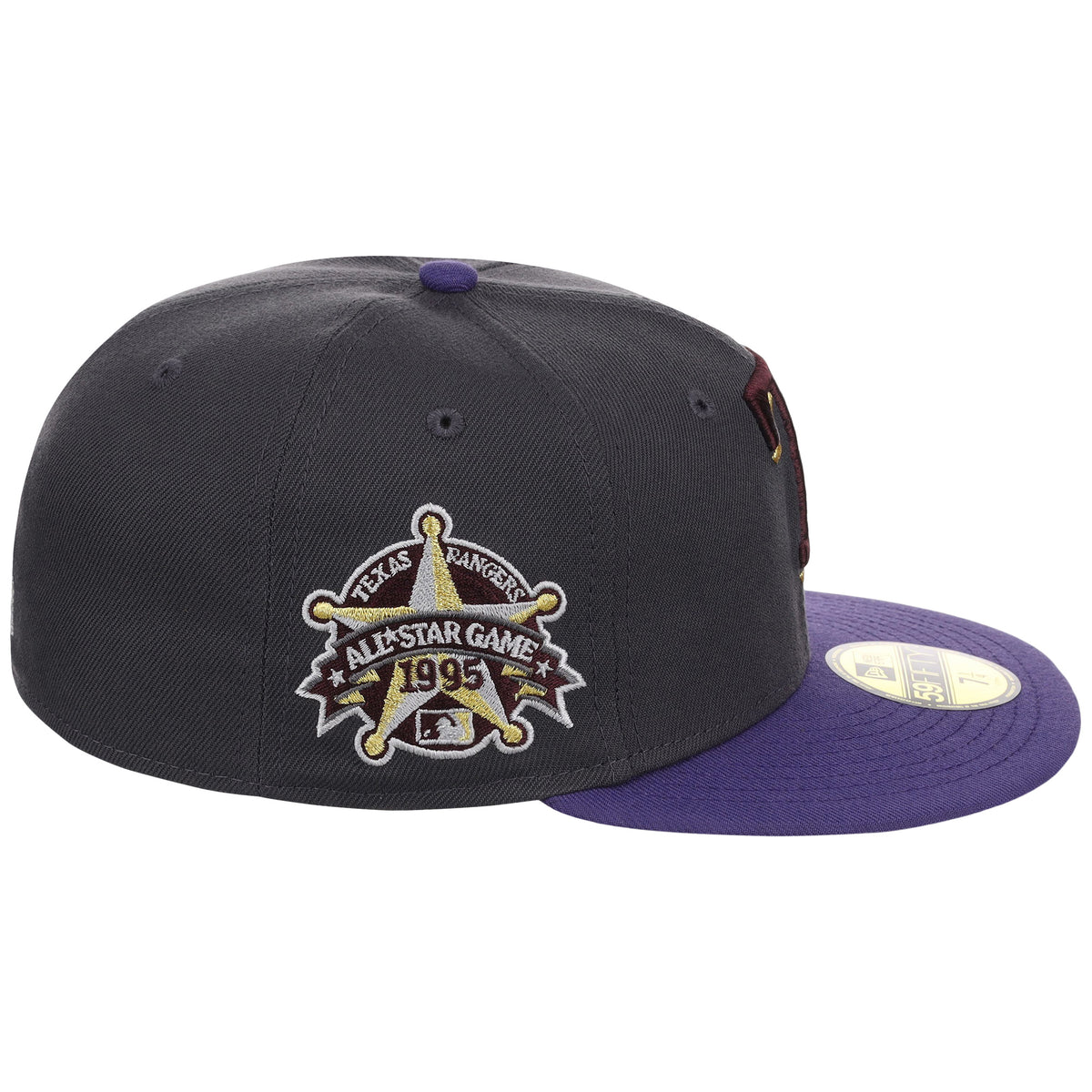 Texas Rangers MLB Midnight Orchid New Era 59FIFTY