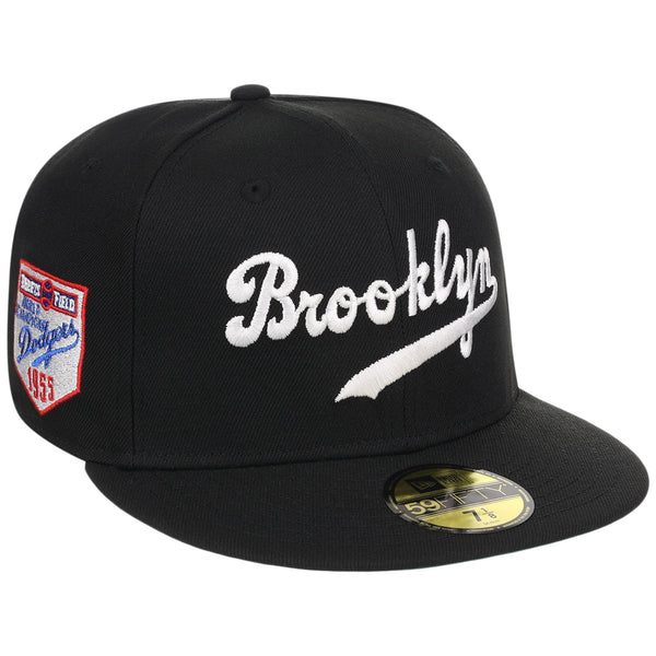 Brooklyn Dodgers Wordmark (Black/Black) - Brooklyn Takeover