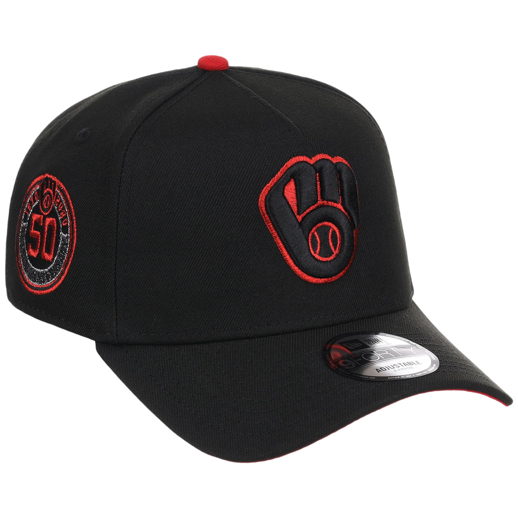 Milwaukee Brewers MLB Midnight Massacre New Era 9FORTY