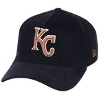 Kansas City Royals MLB Navy Cord FASHION CORE New Era 9FORTY A-Frame
