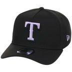 Texas Rangers MLB Black x Lavender FASHION CORE New Era 9FORTY A-Frame