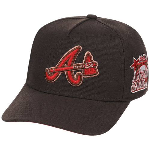 Atlanta Braves MLB Cherry Truffle Mitchell & Ness Pro Pinch