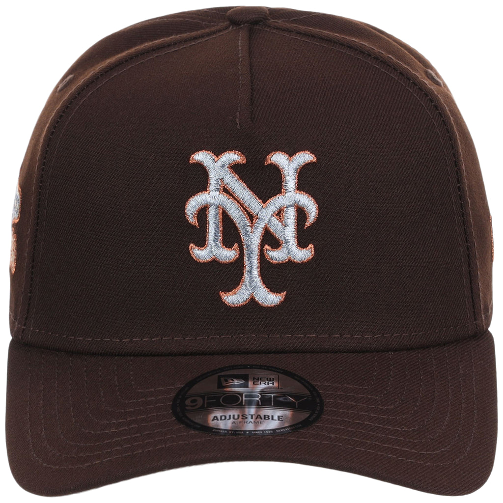 New York Mets MLB Frosted Bark New Era 9FORTY A-Frame