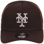 New York Mets MLB Frosted Bark New Era 9FORTY A-Frame