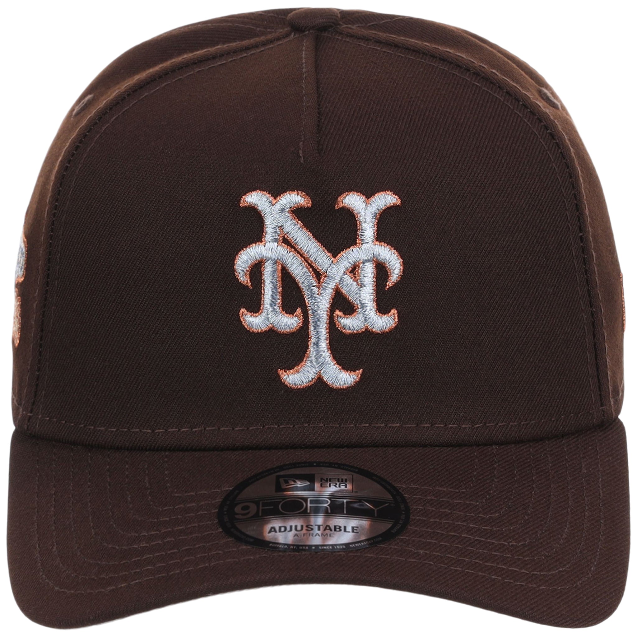 New York Mets MLB Frosted Bark New Era 9FORTY A-Frame