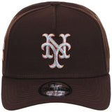 New York Mets MLB Frosted Bark New Era 9FORTY A-Frame