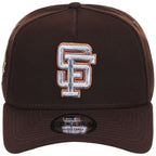San Francisco Giants MLB Frosted Bark New Era 9FORTY A-Frame