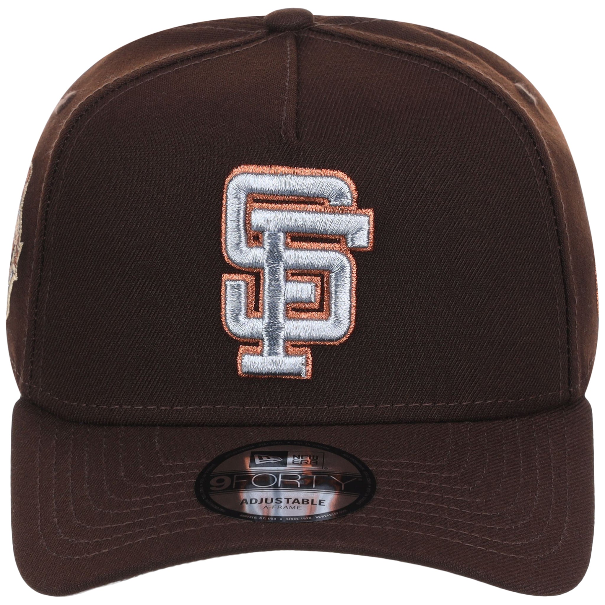 San Francisco Giants MLB Frosted Bark New Era 9FORTY A-Frame