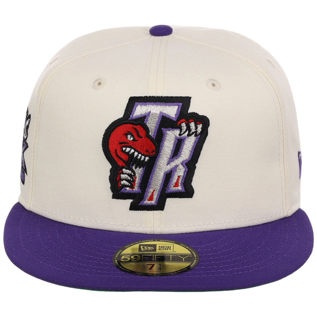 Toronto Raptors NBA Chrome OTC New Era 59FIFTY (Chrome/Purple)