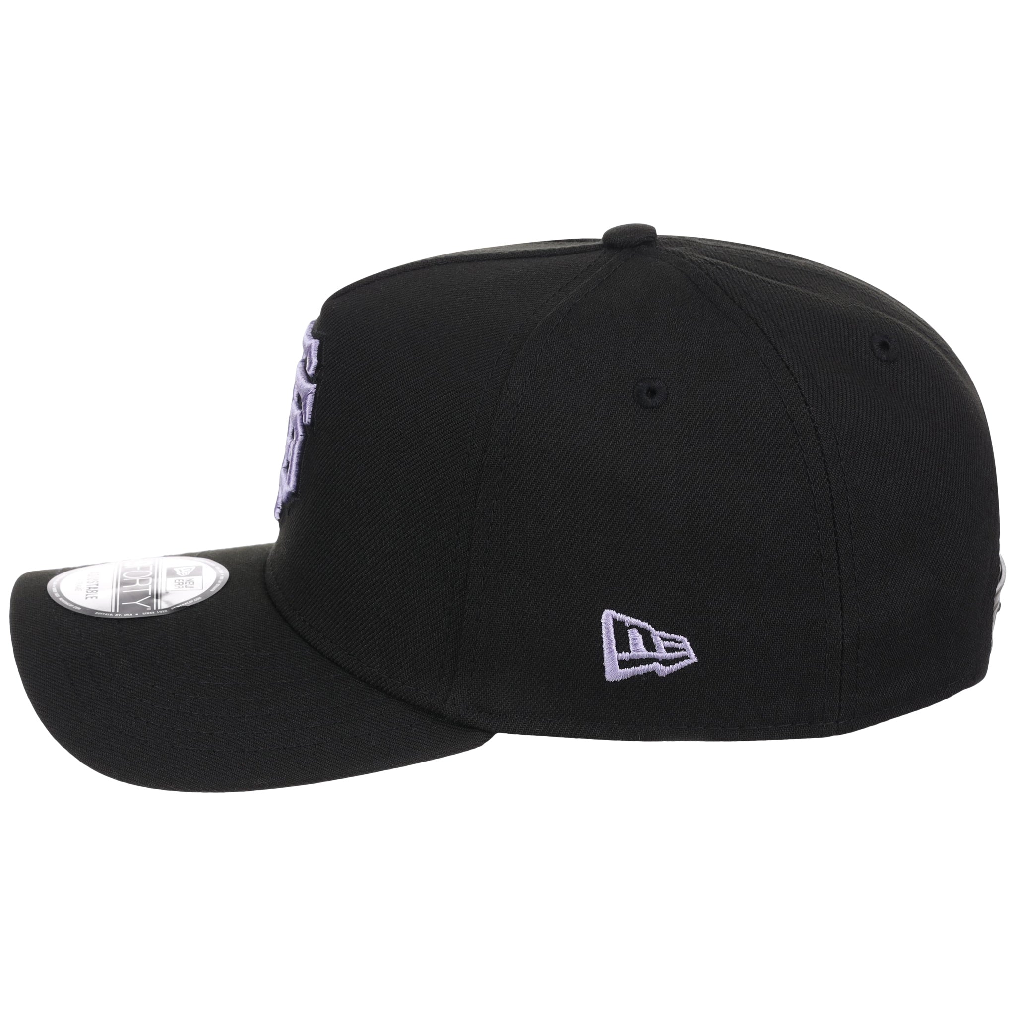 San Francisco Giants MLB Black x Lavender FASHION CORE New Era 9FORTY A-Frame