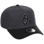 Baltimore Orioles MLB Graphite x Black FASHION CORE New Era 9FORTY A-Frame