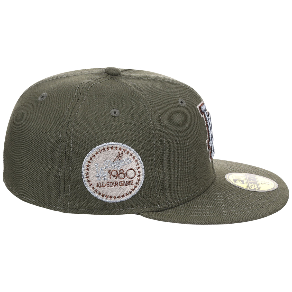 Los Angeles Dodgers MLB Olive Alloy New Era 59FIFTY
