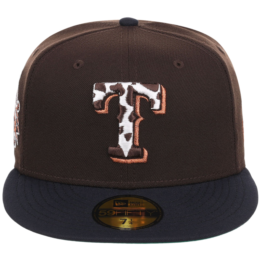 Texas Rangers Lone Star Livestock New Era 59FIFTY (Dark Brown/Navy)