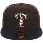 Texas Rangers Lone Star Livestock New Era 59FIFTY (Dark Brown/Navy)