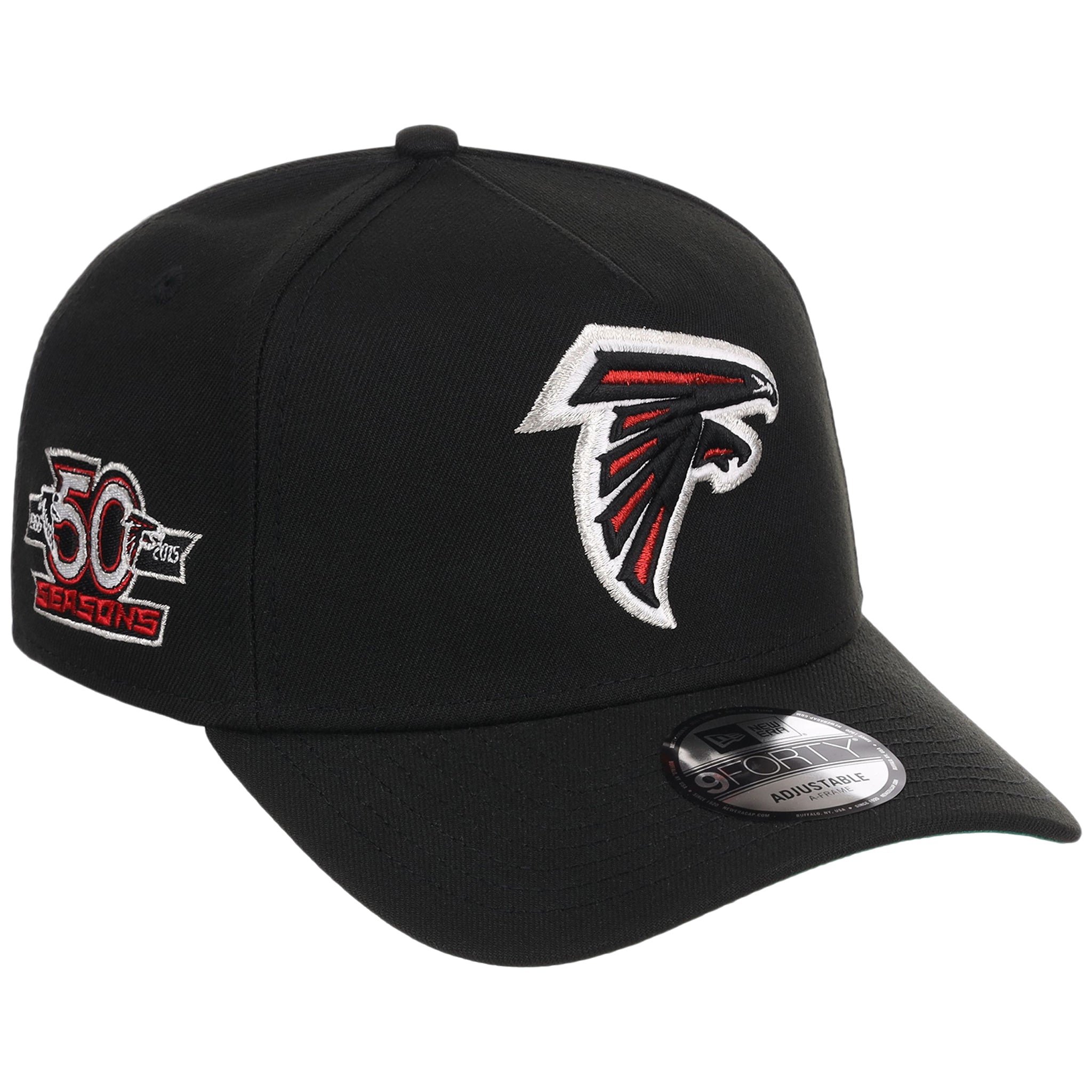 Atlanta Falcons NFL Black Dome New Era 9FORTY A-Frame