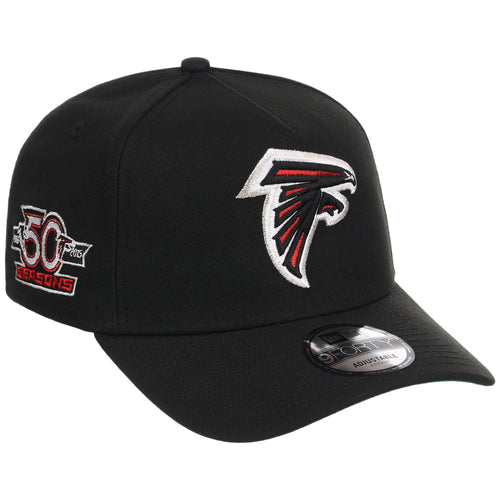 Atlanta Falcons NFL Black Dome New Era 9FORTY A-Frame