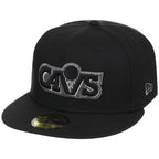 Cleveland Cavaliers NBA Liquid Titanium New Era 59FIFTY