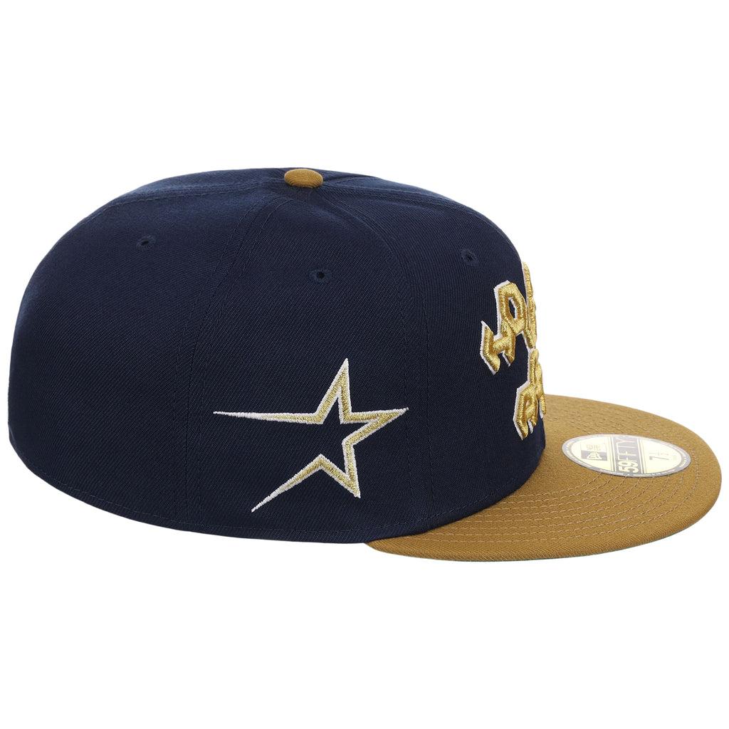 Houston Astros MLB Friday Flux New Era 59FIFTY - Dark Blue/Gold