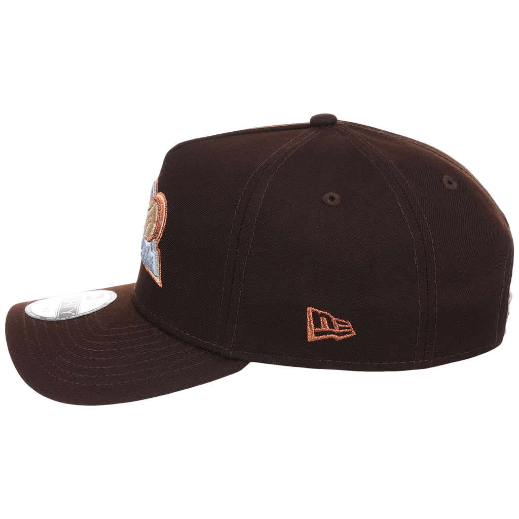Colorado Rockies MLB Frosted Bark New Era 9FORTY A-Frame