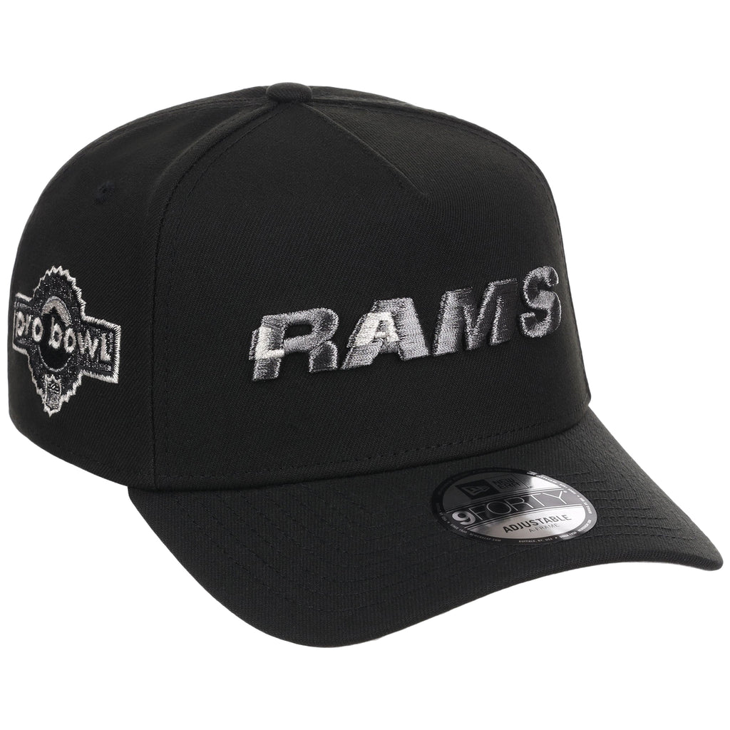 Los Angeles Rams NFL Liquid Titanium New Era 9FORTY