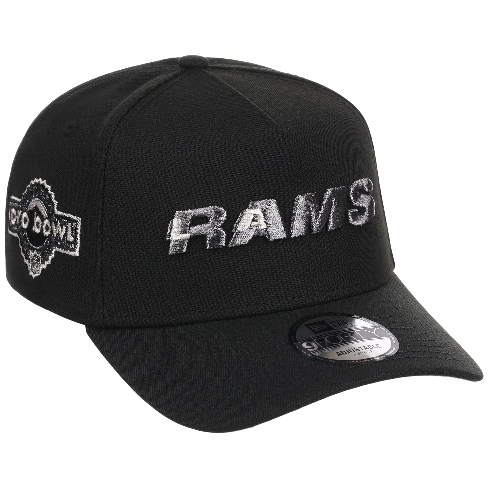 Los Angeles Rams NFL Liquid Titanium New Era 9FORTY