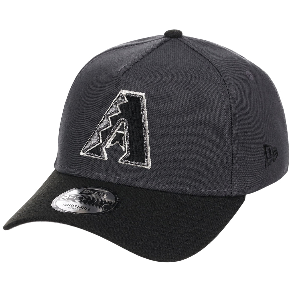 Arizona Diamondbacks MLB Graphite x Black FASHION CORE New Era 9FORTY A-Frame