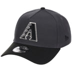 Arizona Diamondbacks MLB Graphite x Black FASHION CORE New Era 9FORTY A-Frame