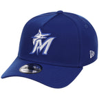 Miami Marlins MLB Royal Blue FASHION CORE New Era 9FORTY A-Frame
