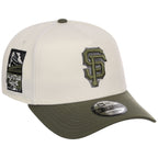 San Francisco Giants MLB Chrome Olive New Era 9FORTY