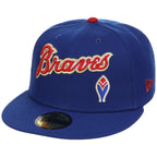 Atlanta Braves Coop Script Atlanta Crown the City New Era 59FIFTY