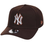 New York Yankees MLB Frosted Bark New Era 9FORTY A-Frame