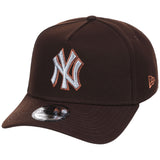 New York Yankees MLB Frosted Bark New Era 9FORTY A-Frame
