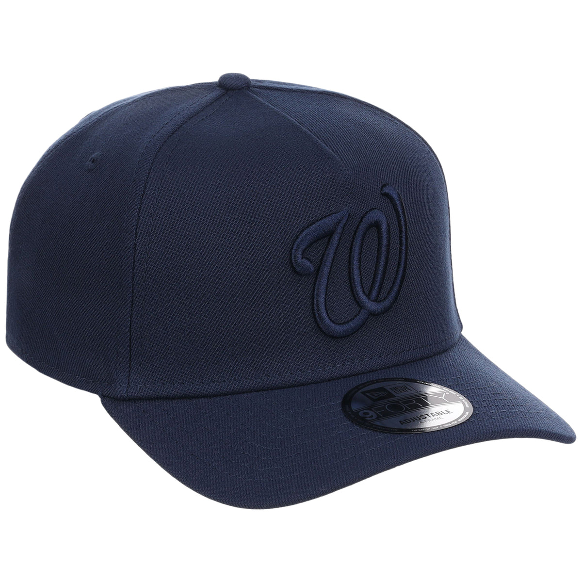 Washington Nationals MLB Navy FASHION CORE New Era 9FORTY A-Frame
