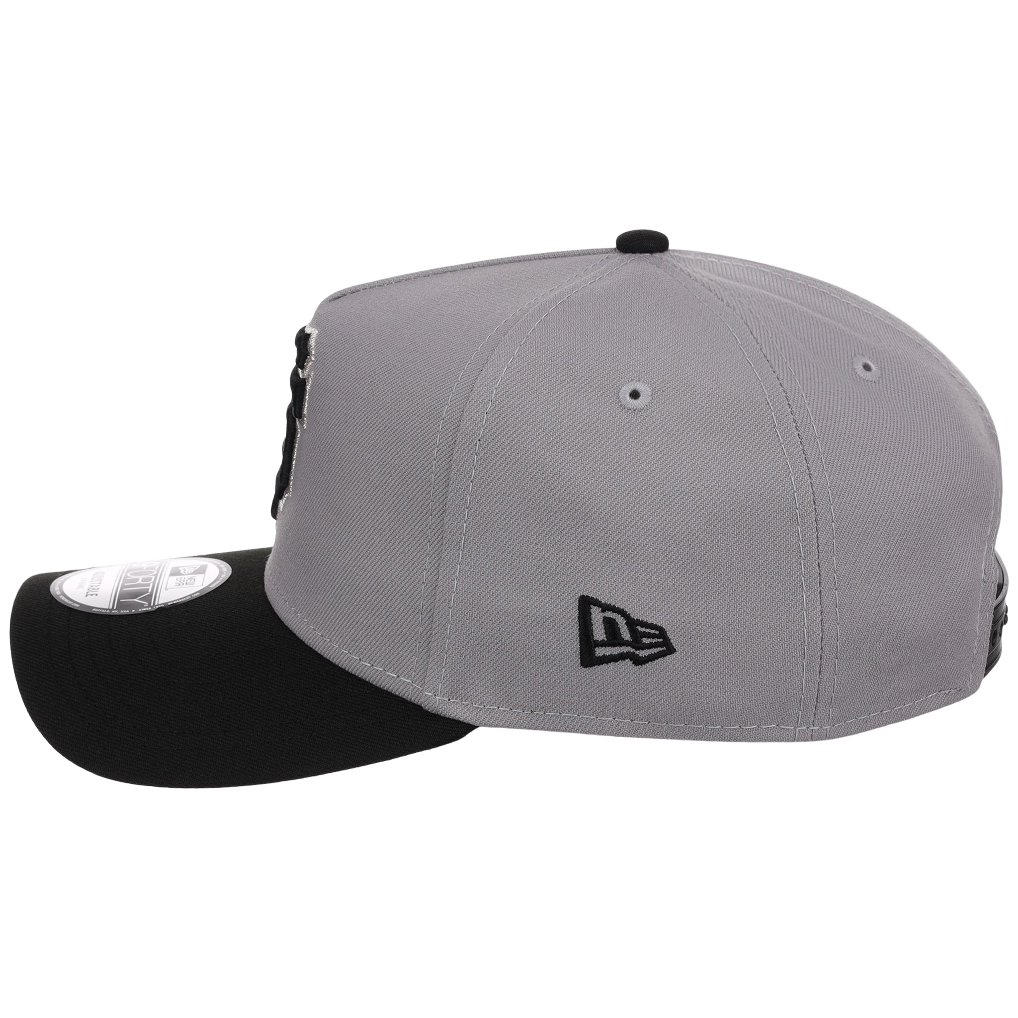 San Francisco Giants MLB Gray x Black FASHION CORE New Era 9FORTY A-Frame