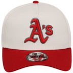 Oakland Athletics MLB Chrome x Red FASHION CORE New Era 9FORTY A-Frame