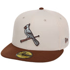 St. Louis Cardinals MLB Auburn Cream New Era 59FIFTY