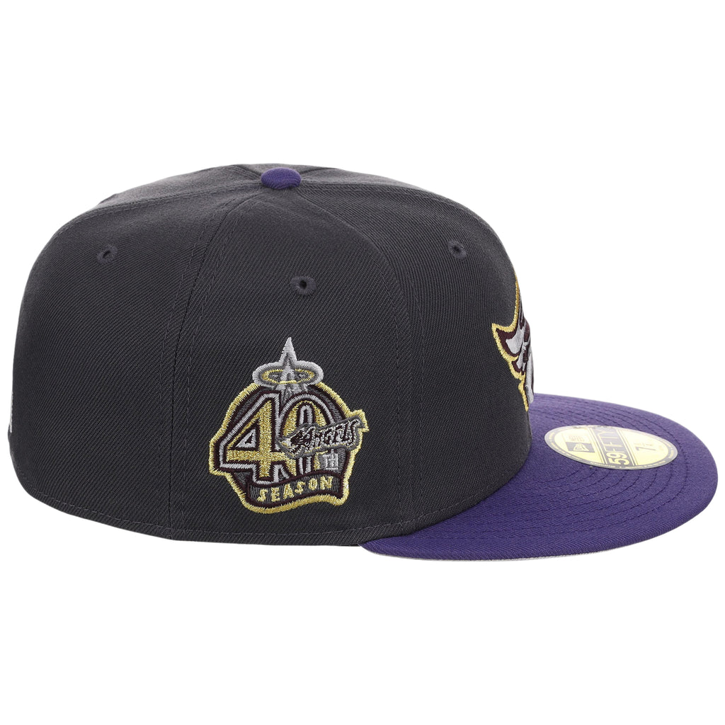 Anaheim Angels MLB Midnight Orchid New Era 59FIFTY
