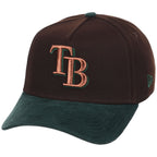 Tampa Bay Rays MLB Forest Ember New Era 9FORTY A-Frame