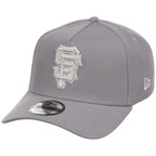 San Francisco Giants MLB Gray x White FASHION CORE New Era 9FORTY A-Frame