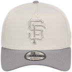 San Francisco Giants MLB Chrome x Gray FASHION CORE New Era 9FORTY A-Frame