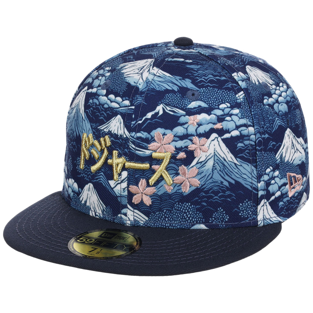 Los Angeles Dodgers Pacific Canvas New Era 59FIFTY (Multi/Dark Royal)