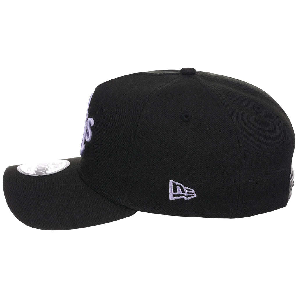 Oakland Athletics MLB Black x Lavender FASHION CORE New Era 9FORTY A-Frame
